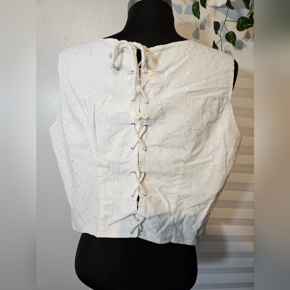 NEW Victorian Corset Vest Top